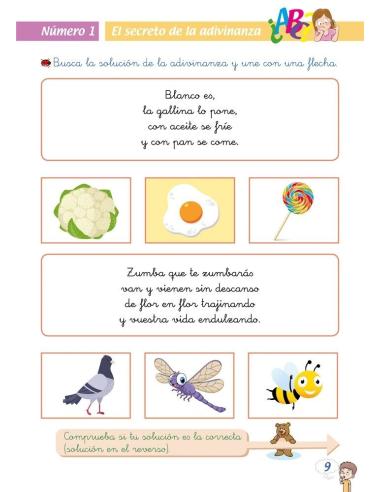 El secreto de la adivinanza. Cuaderno 1