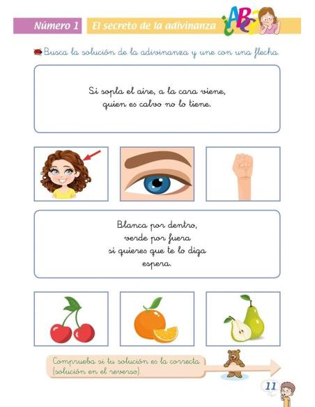 El secreto de la adivinanza. Cuaderno 1