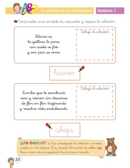 El secreto de la adivinanza. Cuaderno 1