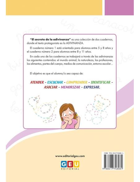 El secreto de la adivinanza. Cuaderno 1