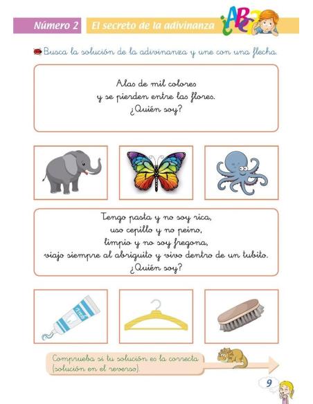 El secreto de la adivinanza. Cuaderno 2