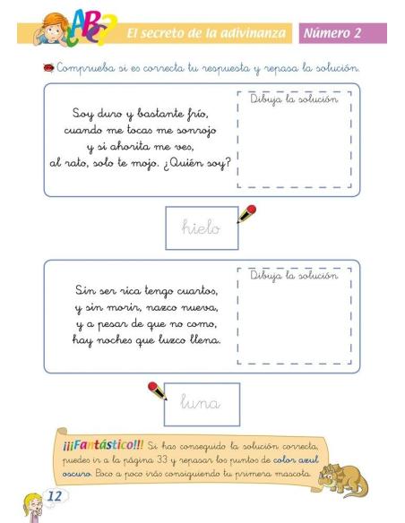 El secreto de la adivinanza. Cuaderno 2