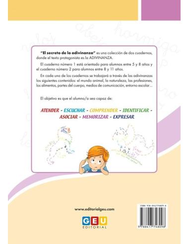 El secreto de la adivinanza. Cuaderno 2