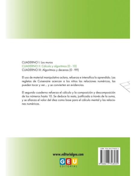 Regletas 2. Cálculo y algoritmos (0-10)