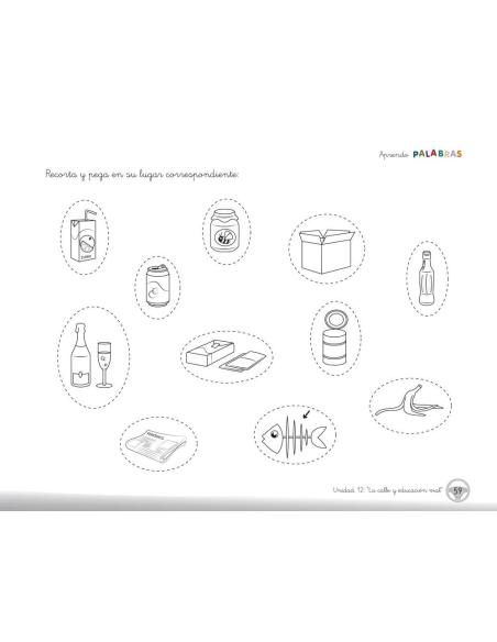 Aprendo palabras. Unidad 12: La calle y educación vial