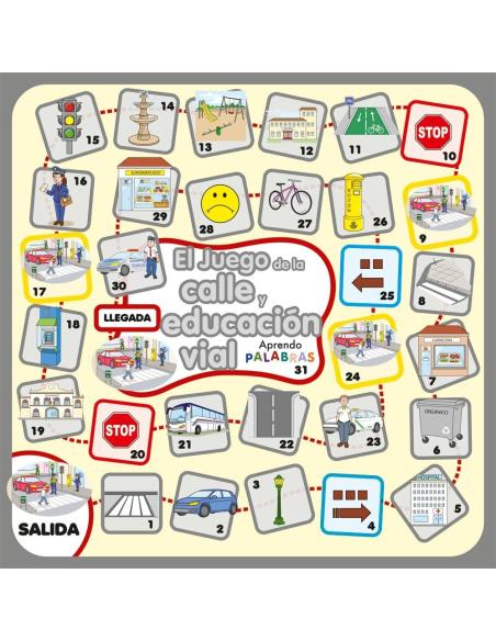 Aprendo palabras. Unidad 12: La calle y educación vial