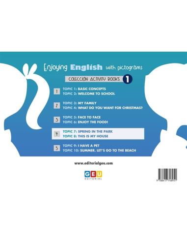 Enjoying English with pictograms 1. Activity book 4