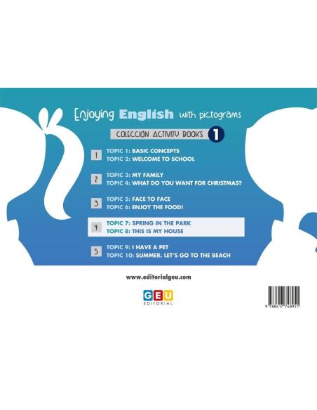 Enjoying English with pictograms 1. Activity book 4