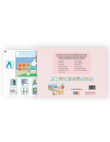 Mis rutinas secuenciadas con pictogramas (versión chico)