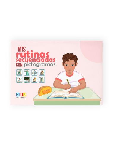 Mis rutinas secuenciadas con pictogramas (versión chico)
