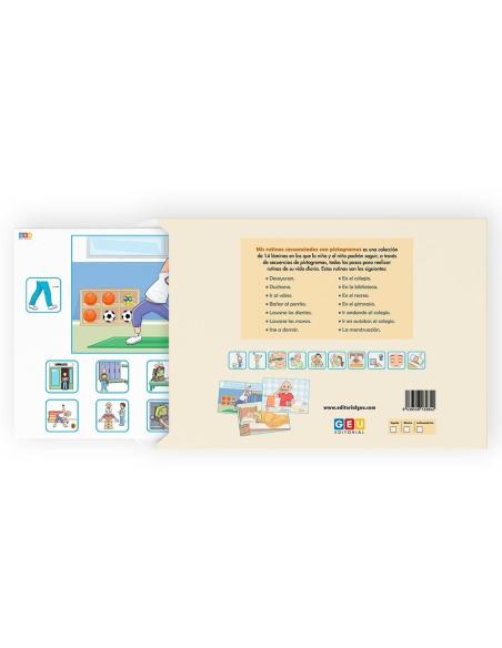 Mis rutinas secuenciadas con pictogramas (versión sin género)