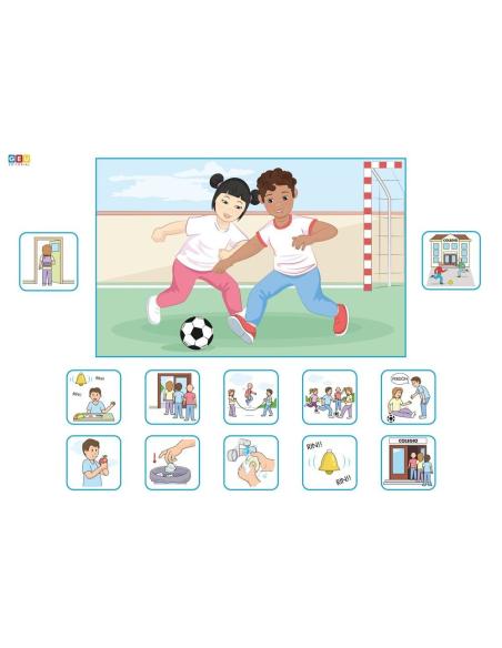 Mis rutinas secuenciadas con pictogramas (versión chico)