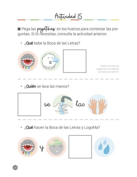 La Boca de las Letras · Cuaderno de actividades para Educación Infantil 5 años