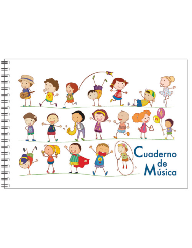Cuaderno de música. Formato A5
