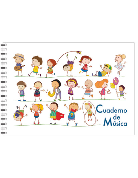 Cuaderno de música. Formato A5
