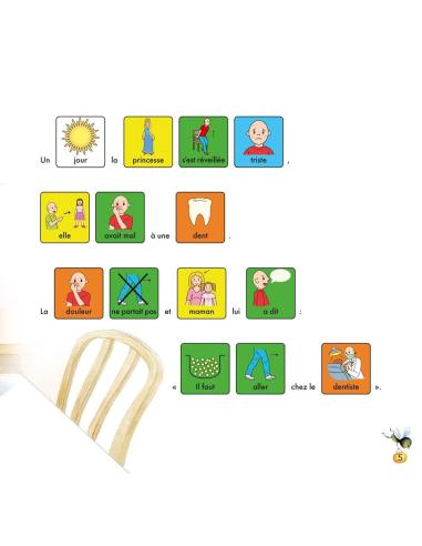 La princesa va al dentista · Cuentos con pictogramas