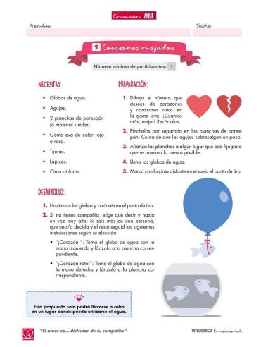Inteligencia emocional: Amor - 3º ciclo de primaria