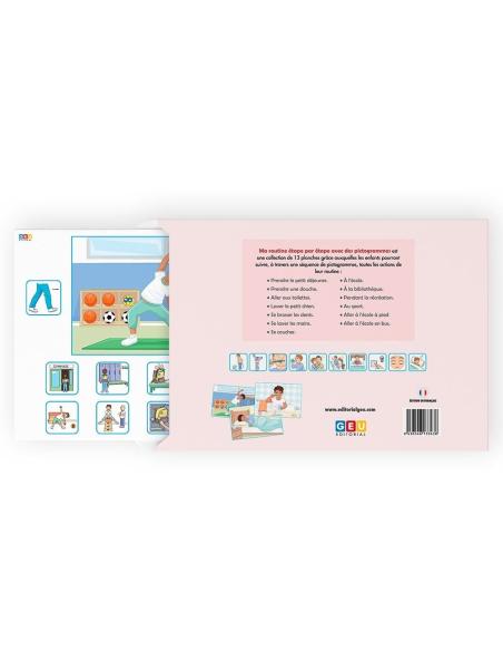 Mis rutinas secuenciadas con pictogramas (versión chico)