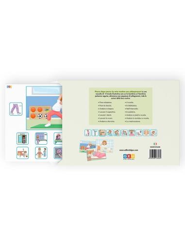 Mis rutinas secuenciadas con pictogramas (versión chica)