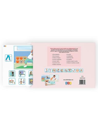 Mis rutinas secuenciadas con pictogramas (versión chico)