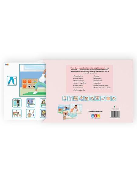 Mis rutinas secuenciadas con pictogramas (versión chico)