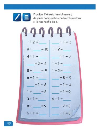 Aprendemos matemáticas con la calculadora I
