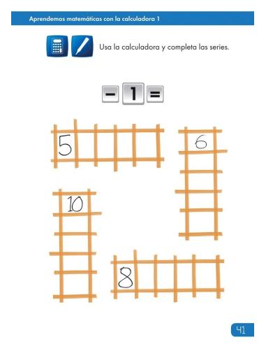Aprendemos matemáticas con la calculadora I