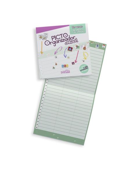 Picto-organizador anual