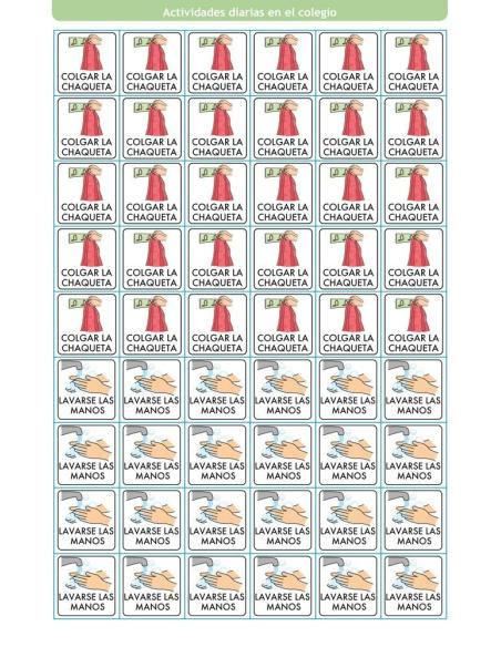 Pack planificador + libreta de pegatinas el colegio GEU