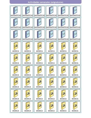 Pack planificador + libreta de pegatinas el colegio GEU