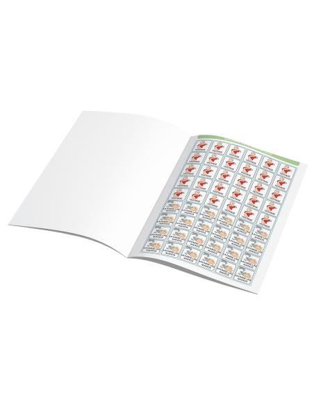 Pack planificador + libreta de pegatinas la casa Disney