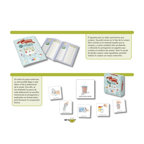 Mis recetas de cocina con pictogramas