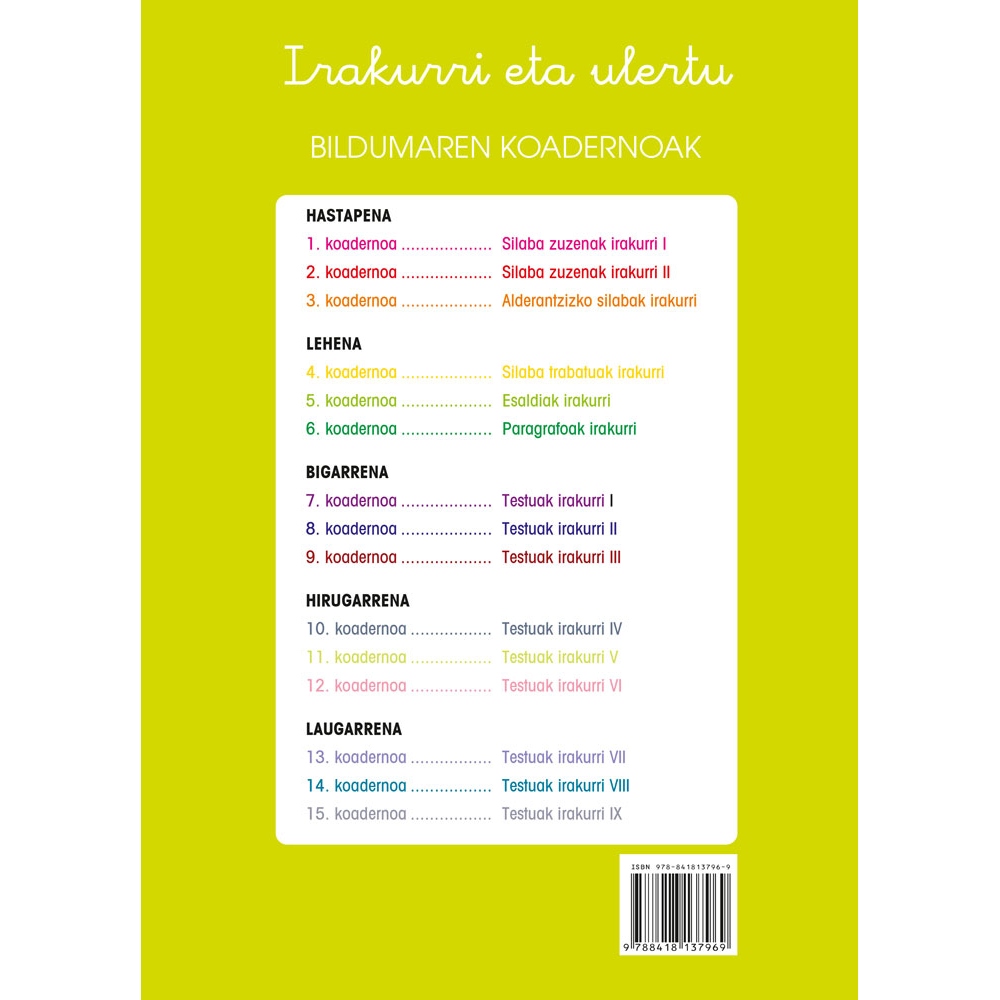 Irakurgai ulergarriak 11