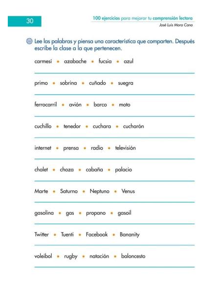 Digital alumno - 100 ejercicios para mejorar tu comprensión lectora