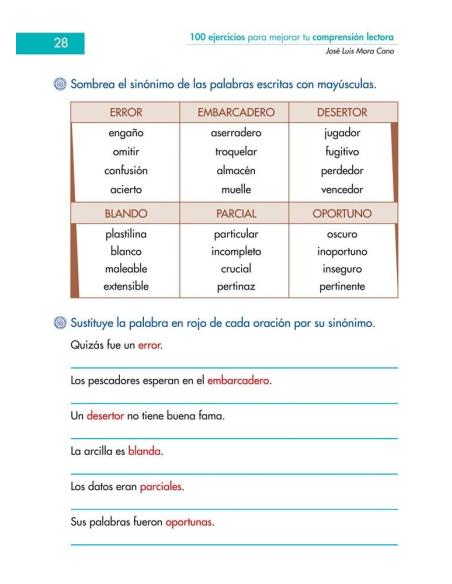 Digital docente - 100 ejercicios para mejorar tu comprensión lectora