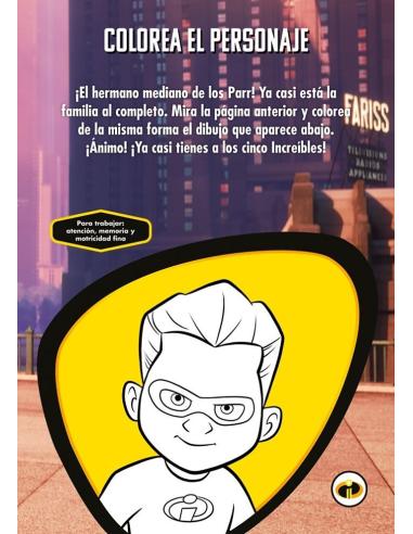 Los Increíbles 2. Cuentos Disney con actividades