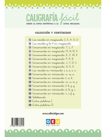 Caligrafía fácil 2