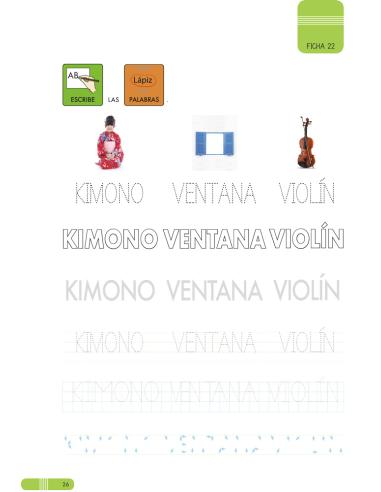 Caligrafía fácil 5