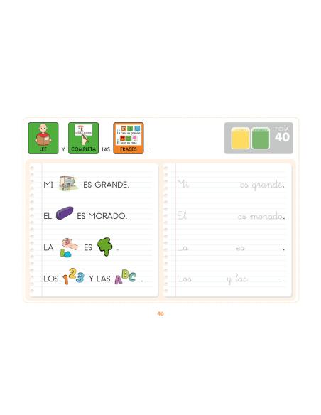 Método de lectoescritura visual 10 Mi colegio