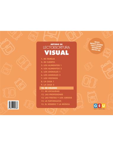 Método de lectoescritura visual 10 Mi colegio