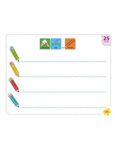 LE PICTO-CAHIER DE LA GRAPHOMOTRICITÉ 3