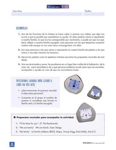 Inteligencia emocional: Tristeza - 3º ciclo de primaria