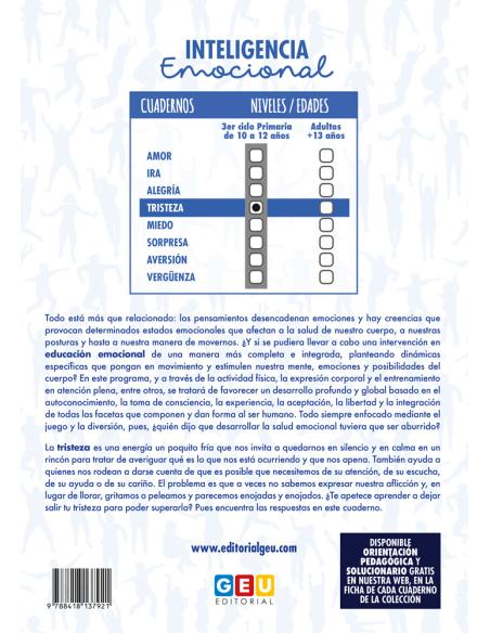 Inteligencia emocional: Tristeza - 3º ciclo de primaria