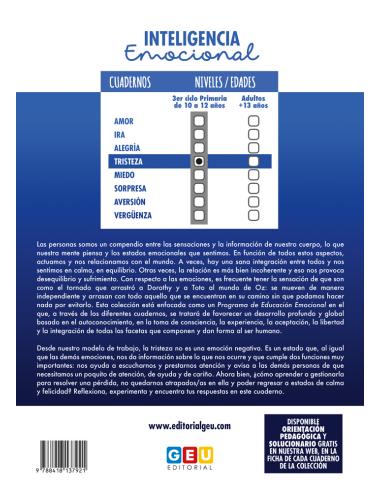 Inteligencia emocional: Tristeza - 3º ciclo de primaria