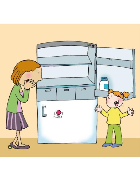 ANNE VA AU SUPERMARCHÉ - AVEC DES PICTOGRAMMES