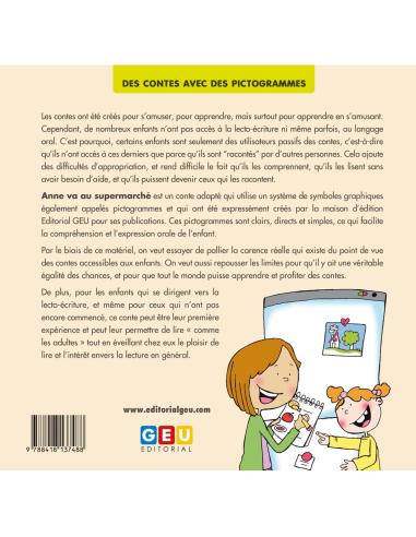 ANNE VA AU SUPERMARCHÉ - AVEC DES PICTOGRAMMES