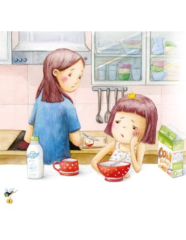 LA PRINCESSE VA CHEZ LE DENTISTE · AVEC DES PICTOGRAMMES