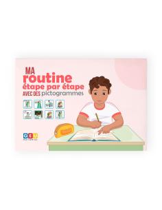 MA ROUTINE ÉTAPE PAR ÉTAPE AVEC DES PICTOGRAMMES (VERSION GARÇON) 2