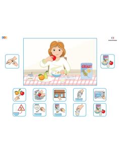 MA ROUTINE ÉTAPE PAR ÉTAPE AVEC DES PICTOGRAMMES (VERSION FILLE) 2