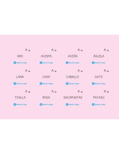 Aprendo a hablar. Cono - fonos 4. Recorto y juego 2